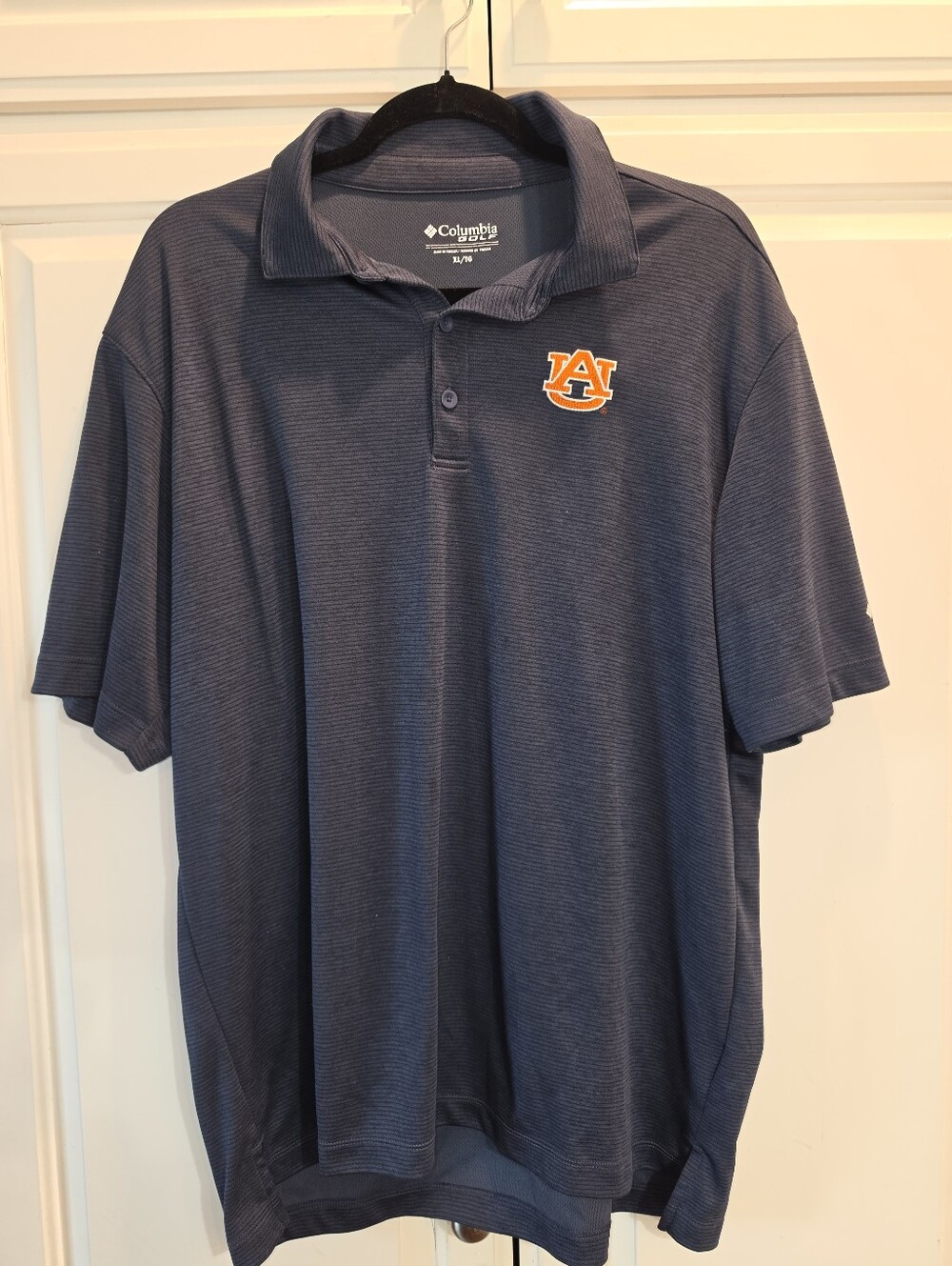 Columbia Golf Auburn Men’s Navy Polo Size XL